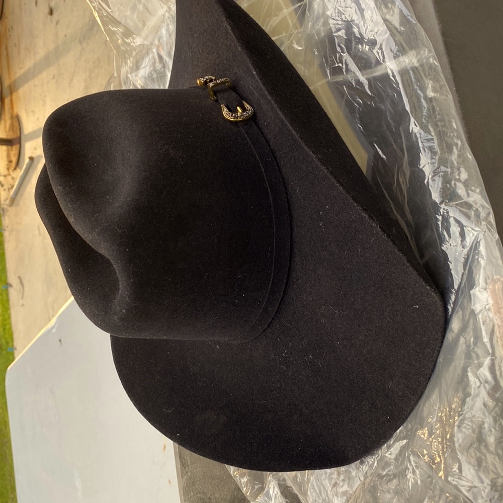 Cavenders black felt dress western hat  new with tags
